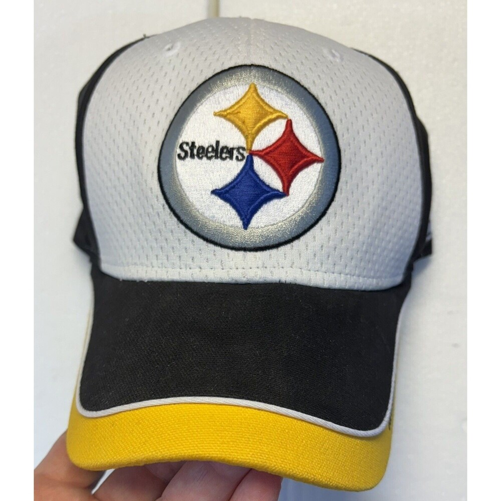 Vintage 90s Pittsburgh Steelers Reebok Proline Hat Cap NFL C28